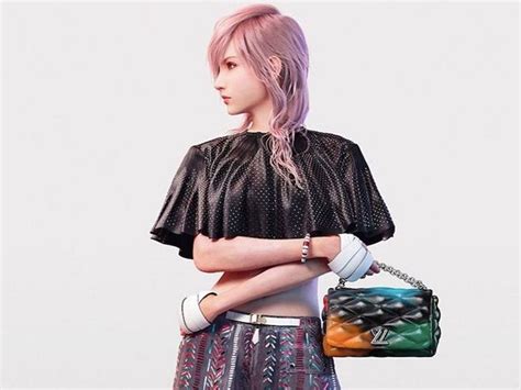 lightning farron louis vuitton|louis vuitton lightning final fantasy.